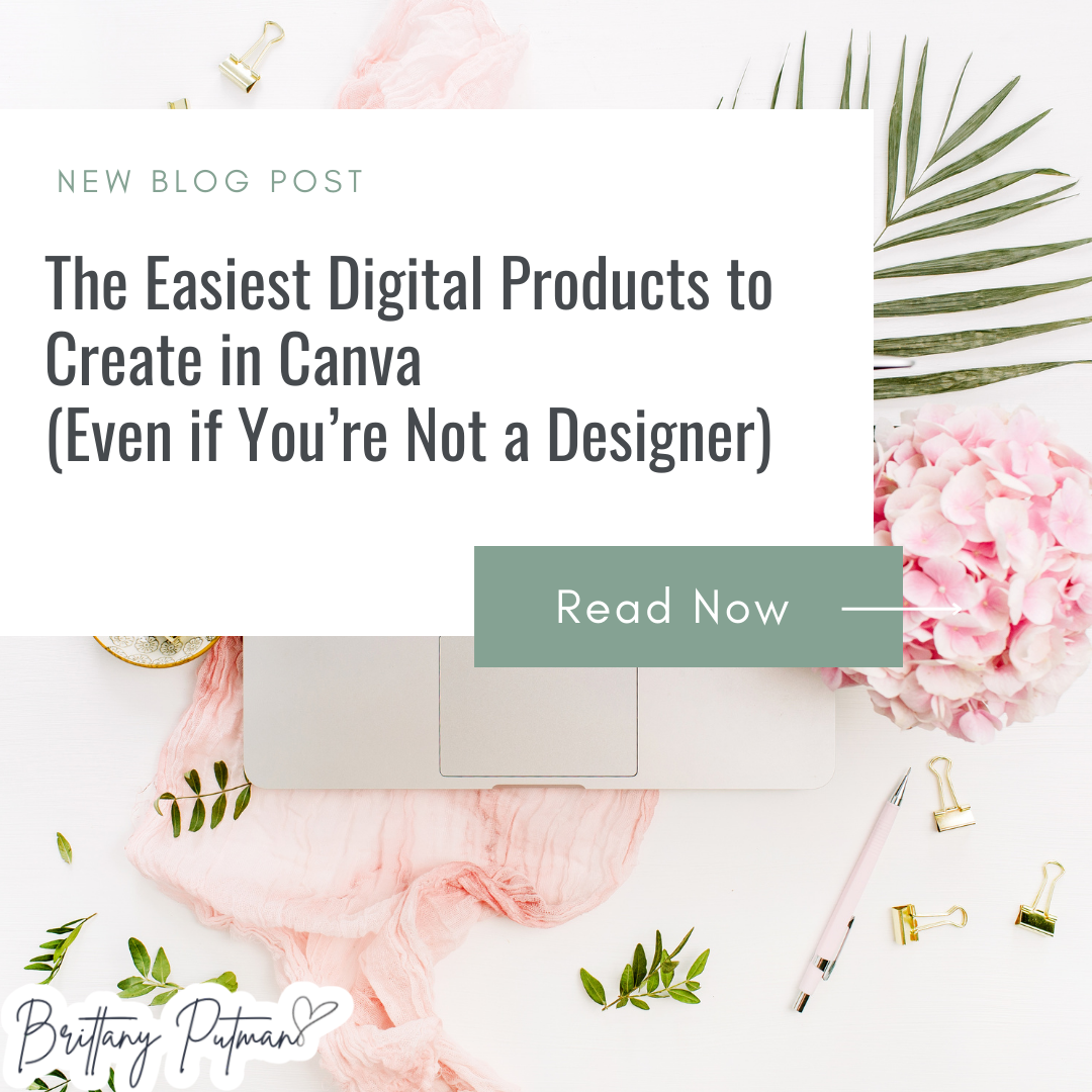 The Easiest Digital Products to Create in Canva for Beginners
